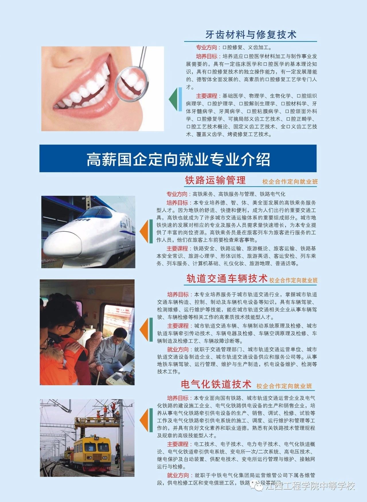 招生专业